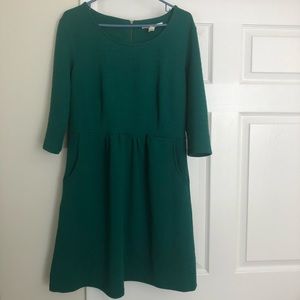 Uttam Boutique Green Textured Dress - Size UK14